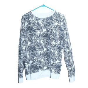 Forever 21 Men's Palm Leaves Crewneck Sweatshirt Size Small